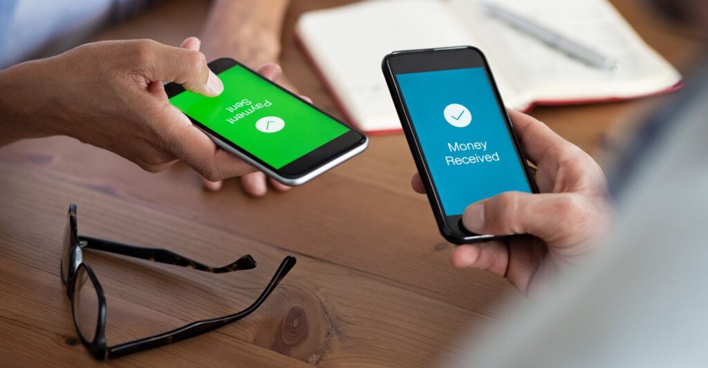 Freelancer reviewing finances and dealing with inconsistent income