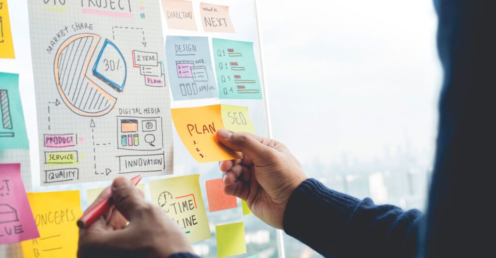 Person practicing creativity to generate better ideas